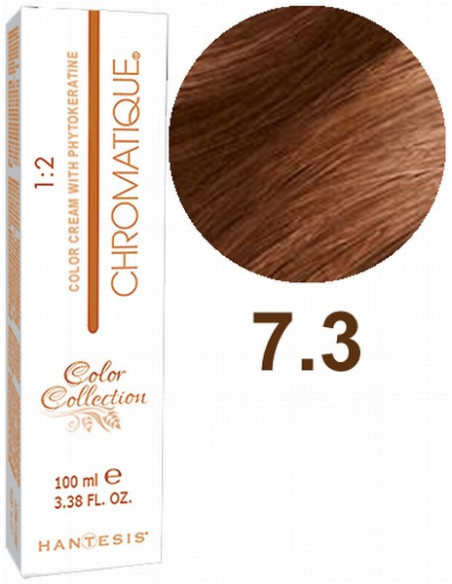 HANTESIS juuksevärv CHROMATIQUE 7.3 Golden blond 100ml