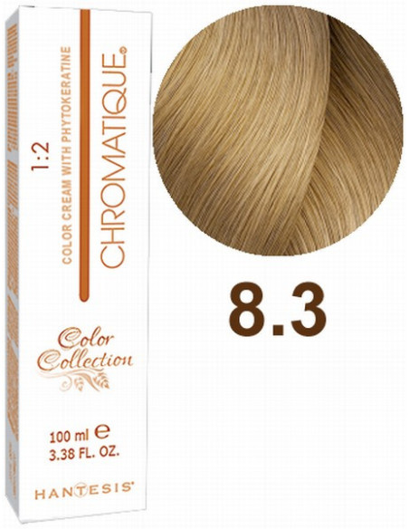 HANTESIS juuksevärv CHROMATIQUE 8.3 Hele kuldblond 100ml