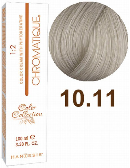 HANTESIS juuksevärv CHROMATIQUE 10.11 Silver platinum 100ml