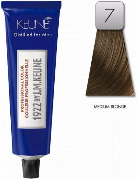 KEUNE 1922 nr 7.0 - keskmise blondi juuksevärv 60ml