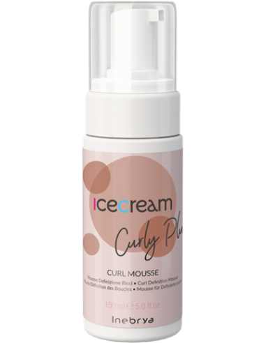 ICECREAM CURLY PLUS Mousse foam 150ml