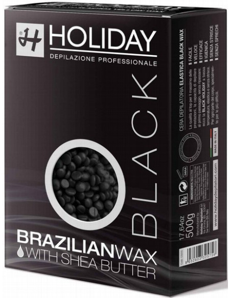 PÜHADE BRASILIA Vaha painduv, helmed (must) 500g