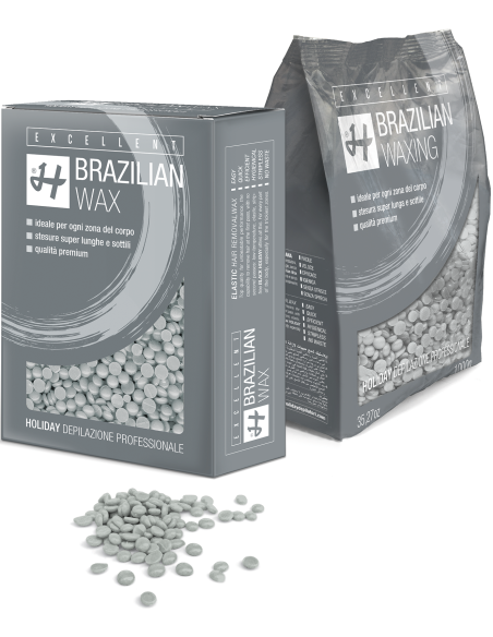 HOLIDAY EXCELLENT Brasiilia vaha, painduv, hõbedased helmed, 500g