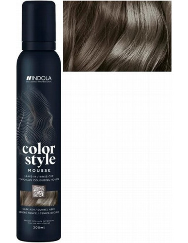 INDOLA COLOR STYLE MOUSSE Tume tuhk...