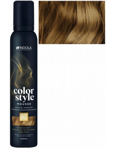 INDOLA COLOR STYLE MOUSSE Keskmise...
