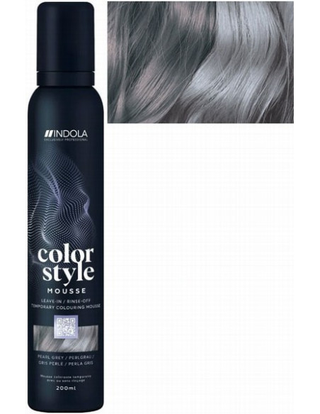 INDOLA COLOR STYLE MOUSSE Pärlhall tooniv juuksevaht 200ml