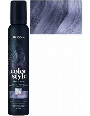 INDOLA COLOR STYLE MOUSSE Hõbedase...