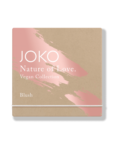 JOKO Nature of Love. Vegan Collection põsepuna nr 01.