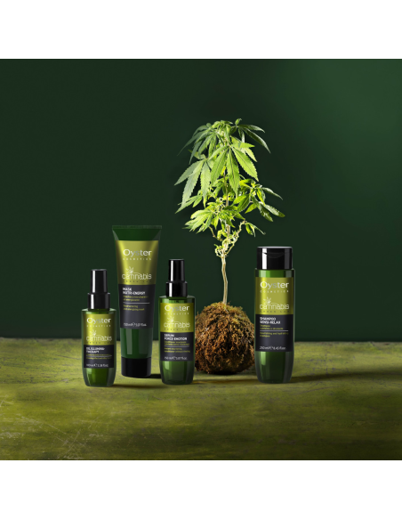 CANNABIS Niisutav ja siluv vedelik kuumakaitseks, ei pea nahka jätma 150ml