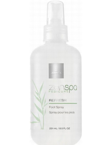 JESSICA ZENSPA REFRESH Sprejs kājām atsvaidzinošs, citronz., 251ml