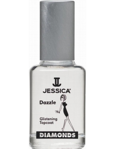 JESSICA DIAMONDS DAZZLE Virsējais pārklājums, Dimanta 15ml