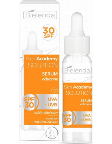 SKIN ACADEMY SOLLUTION seerum UVA UVB...