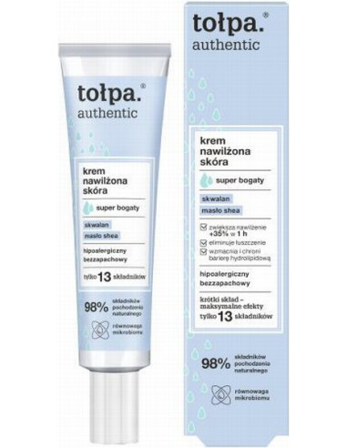 TOLPA AUTHENTIC ülirikas näokreem,...