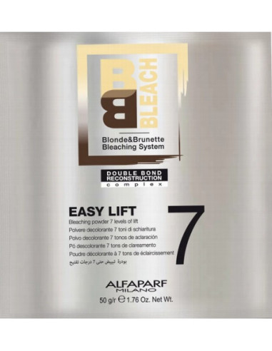 B BLEACH EASY LIFT 7 pulveris matu balināšanai līdz 7 līmeņiem, 50g