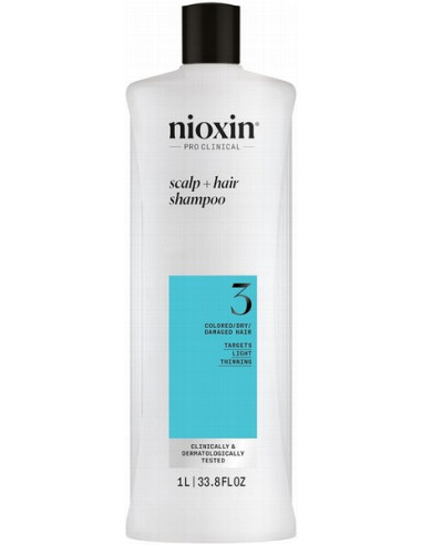 NIOXIN SYSTEM NO. 3 šampoon värvitud...