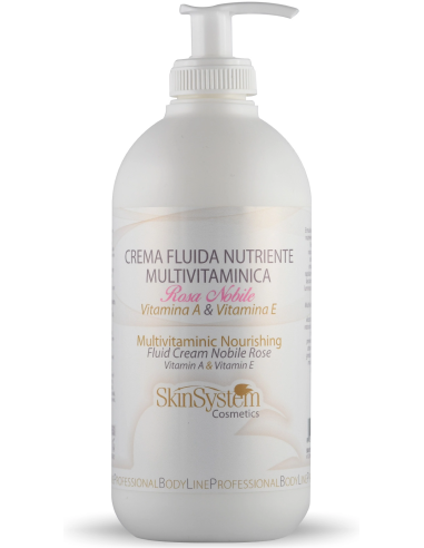 SkinSystem Krēms-fluīds ķermenim multivitamīnu, barojošs, piešķir elastību 500ml