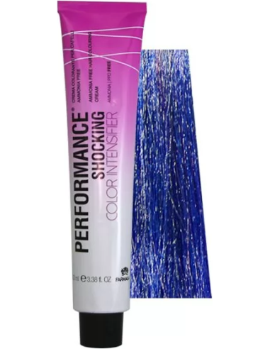 PERFORMANCE SHOCKING COLOR Matu krāsa Intensifier Blue, bez amonjaka 100ml