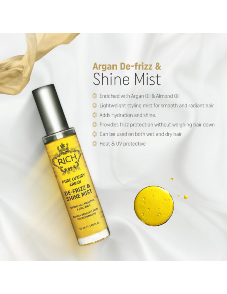 RICH Pure Luxury ARGAN kahuvastane sprei argaaniaõliga 50ml