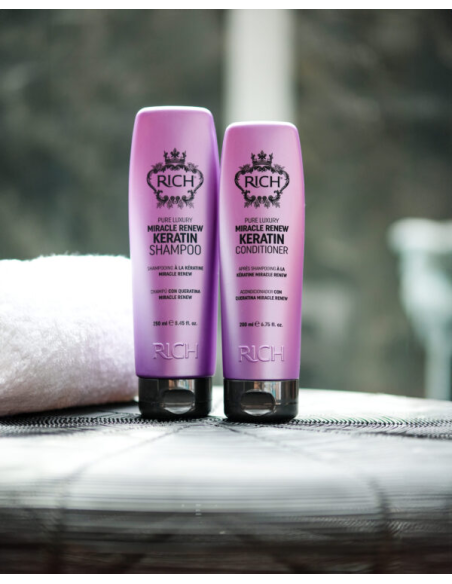 RICH Pure Luxury MICAL RENEW KERATIN taastav CC šampoon 250ml