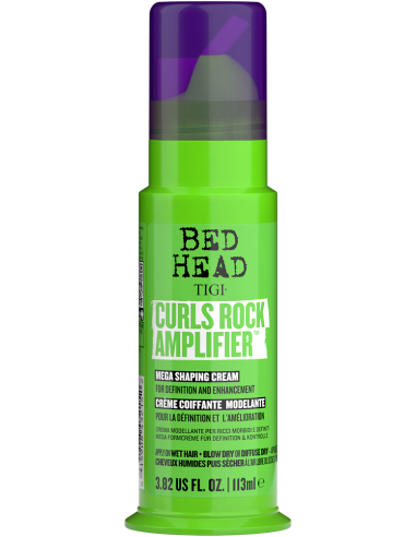 TIGI BED HEAD - CURLS ROCK AMPLIFIER - Curly Hair Cream for Defined Curls 113ml