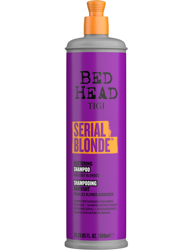 TIGI BED HEAD - SERIAL BLONDE - Shampoo for Damaged Blonde Hair 400ml