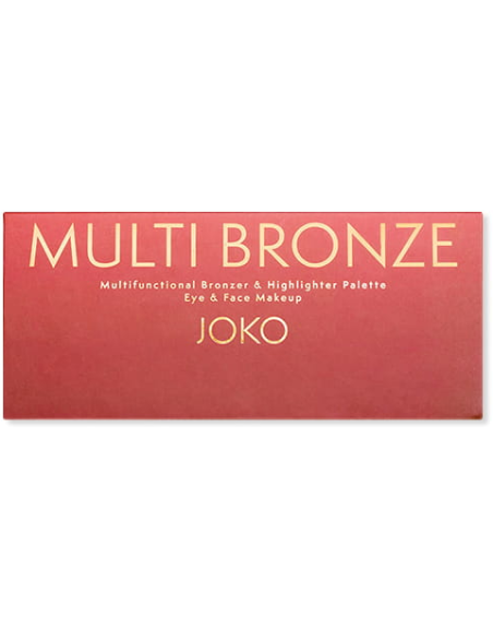 JOKO MULTI BRONZE silma- ja näokontuurimispalett, multifunktsionaalne