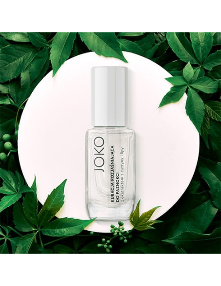 JOKO PLANTS FOR NAILS sidrunhappega küünelakk, valgendava toimega 11ml