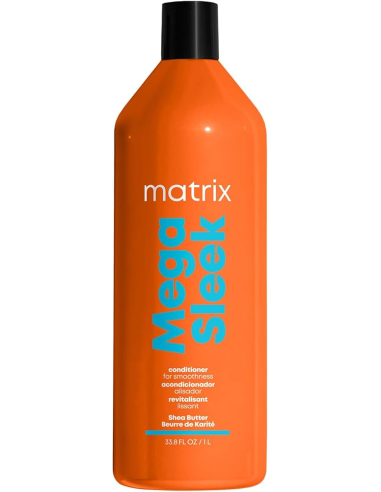 MATRIX TOTAL RESULTS MEGA SLEEK KONDICIONIERIS AR ŠĪ SVIESTU NEPAKĻĀVĪGIEM MATIEM 1000ML