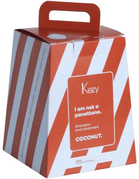 KEZY värvitud juuste hoolduskomplekt COCONUT (šampoon 385ml + õli 100ml)