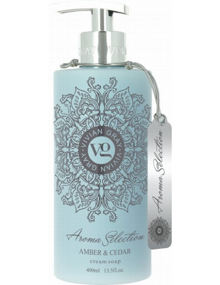 Aroma Selection kreemjas seep, merevaik/seeder 400ml