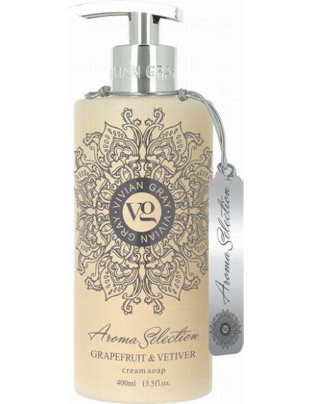 Aroma Selection kreemjas seep, greip/vetiver 400ml