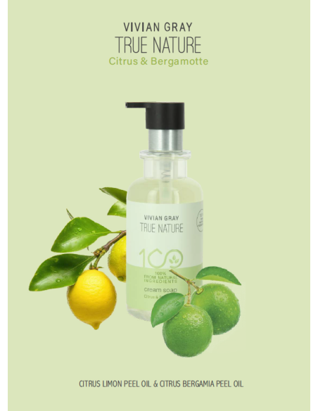 TRUE NATURE kehakreem (tsitruse ja bergamot) 300ml