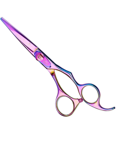 OLIVIA GARDEN Hairdressing scissors RAINBOW, 5'75", with case