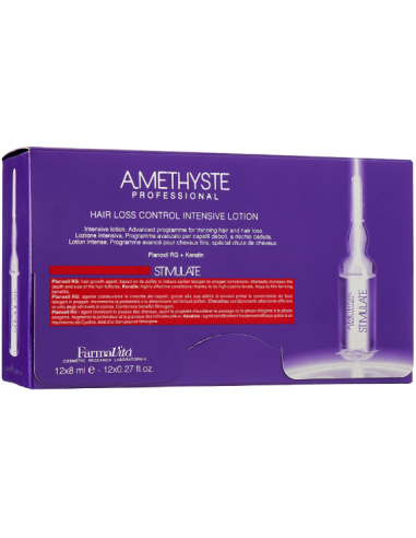 AMETHYSTE Ampulas stimulē matu augšanu par 25% 12x8ml