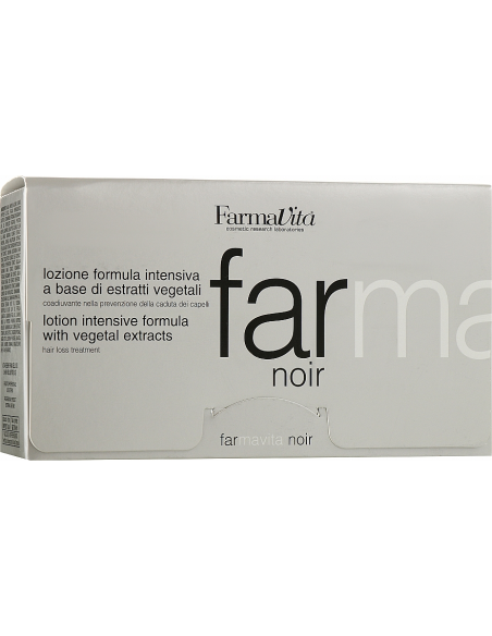 FarmaVita Noir juukseid tugevdav kreem meestele 12x8ml