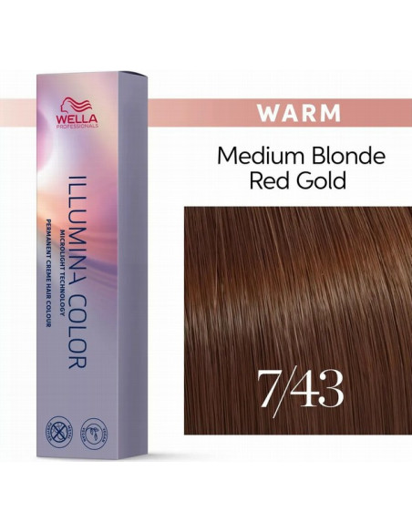 WELLA ILLUMINA VÄRV 7/43 60ml