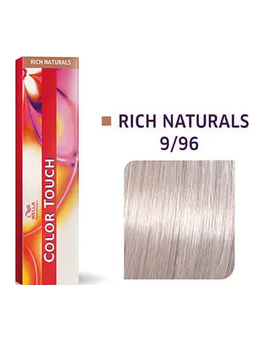 Color Touch krēmveida tonējošā matu krāsa 9/96 RICH NATURALS 60 ml