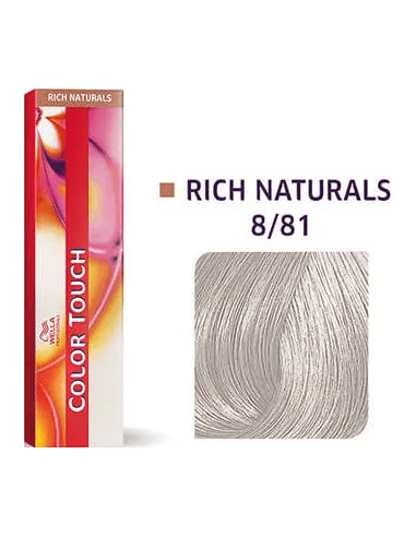 Color Touch RICH NATURALS 8/81 matu krāsa 60ml