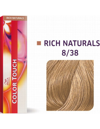 WELLA COLOUR TOUCH 8/38 60ml