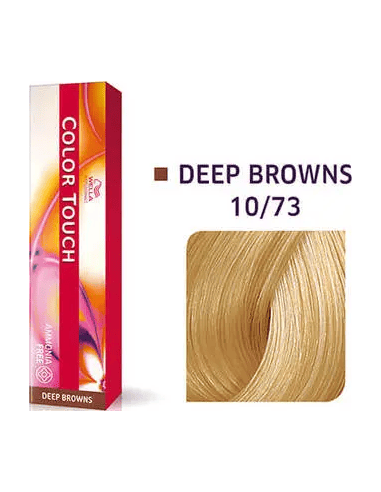 Color Touch krēmveida tonējošā matu krāsa 10/73 DEEP BROWNS 60 ml