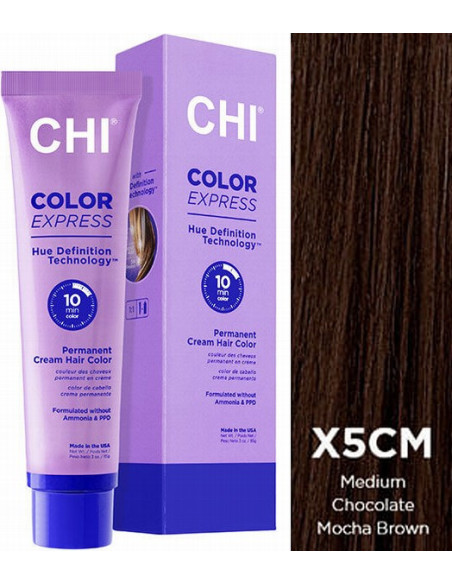 CHI COLOR EXPRESS värv X5CM keskmine šokolaadi-mokkapruun 89g