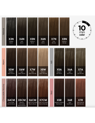 CHI COLOR EXPRESS värv X4N tumepruun 89g