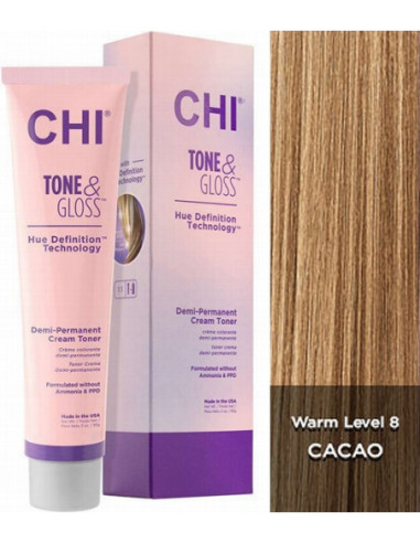 CHI TONE & GLOSS - Kakao 89g
