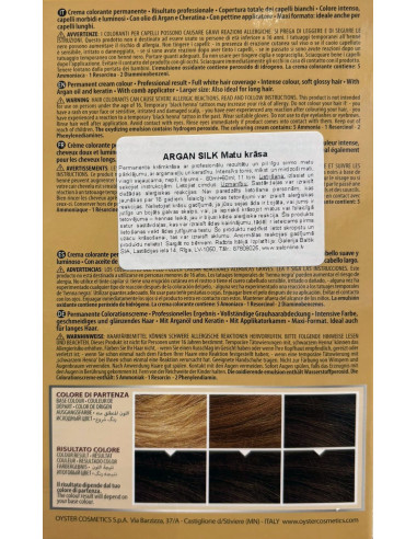 ARGAN SILK Juuksevärv 4.0, keskmine...