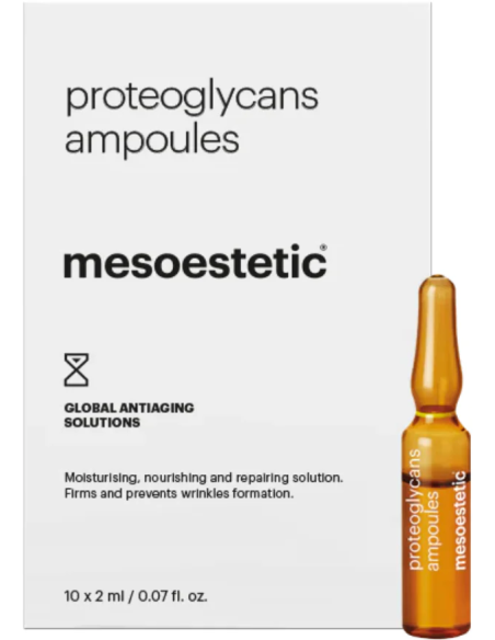 proteoglükaanide ampullid / proteoglükaani ampullid - naha elastsuse ja niisutuse tagamiseks 10x2ml