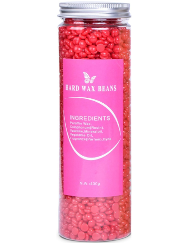 Kõva vaha, pärlid, maasikas 400g