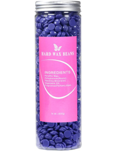 Kõva vaha, pärlid, sinine 400g