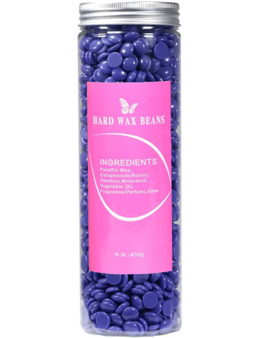 Kõva vaha, pärlid, sinine 400g