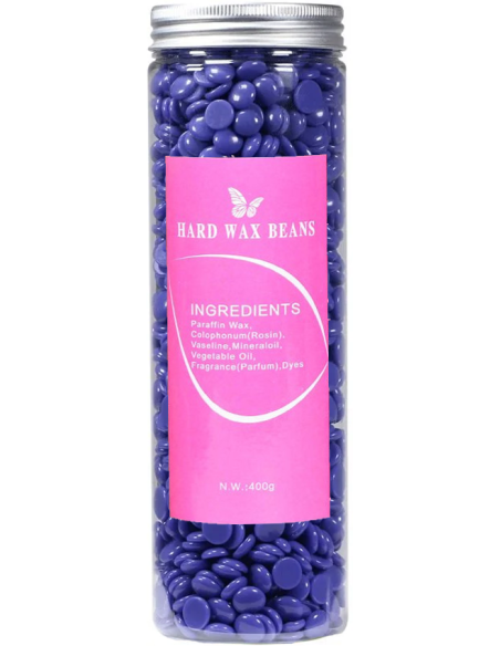 Kõva vaha, pärlid, sinine 400g